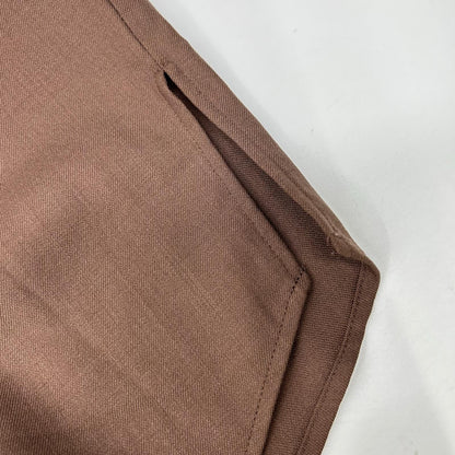 theory luxe セオリーリュクス 25AW ブラウン Suave Saxony Kallen Shirt スリーブシャツ トップス