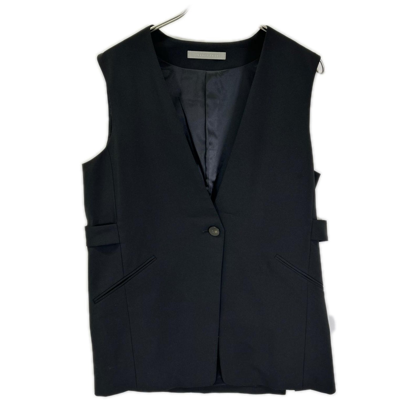 theory luxe セオリーリュクス 24SS ブラック SYCAMORE2 DEEBI ベスト ベスト