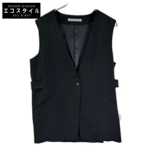 theory luxe セオリーリュクス 24SS ブラック SYCAMORE2 DEEBI ベスト ベスト