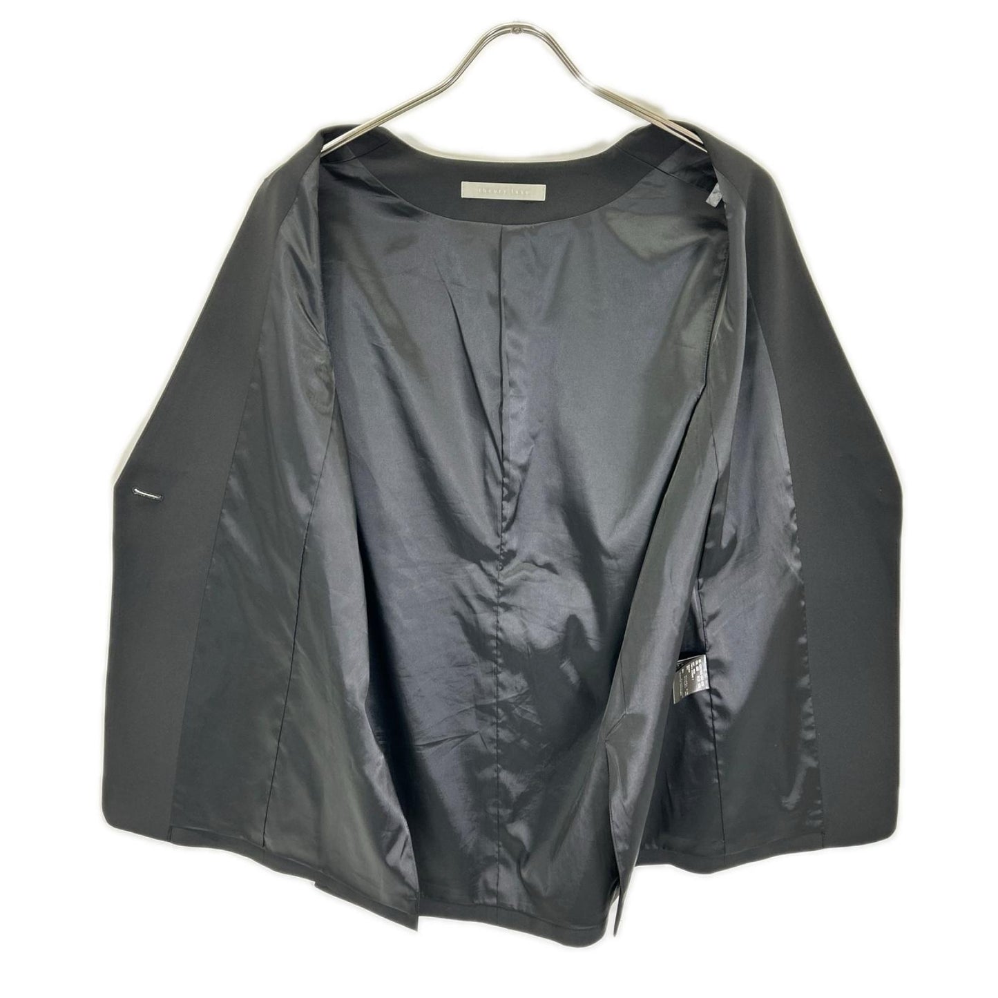 theory luxe セオリーリュクス 24SS ブラック SYCAMORE2 DEEBI ベスト ベスト