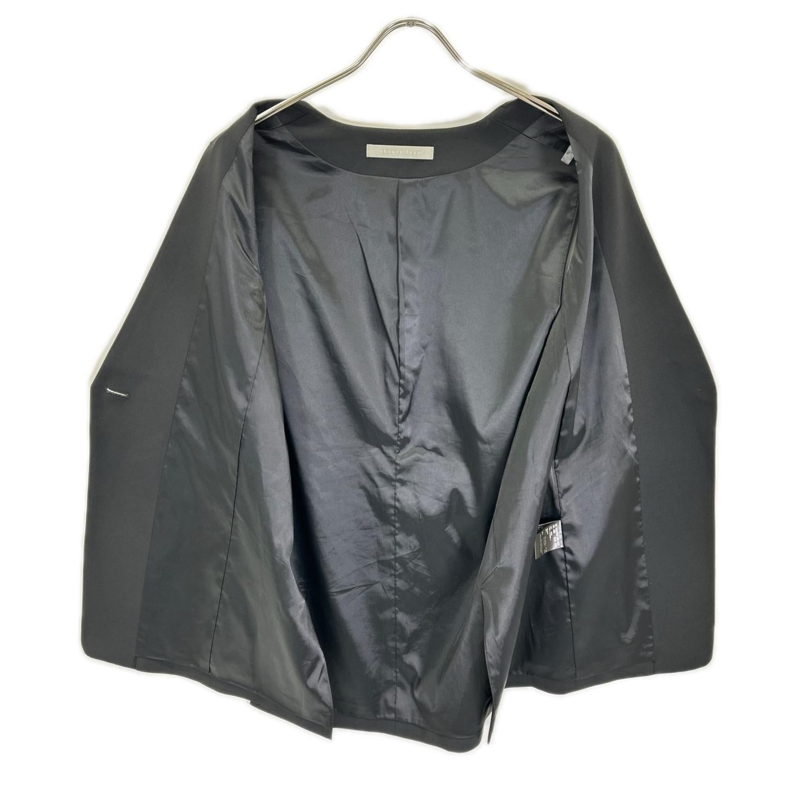 theory luxe セオリーリュクス 24SS ブラック SYCAMORE2 DEEBI ベスト ベスト