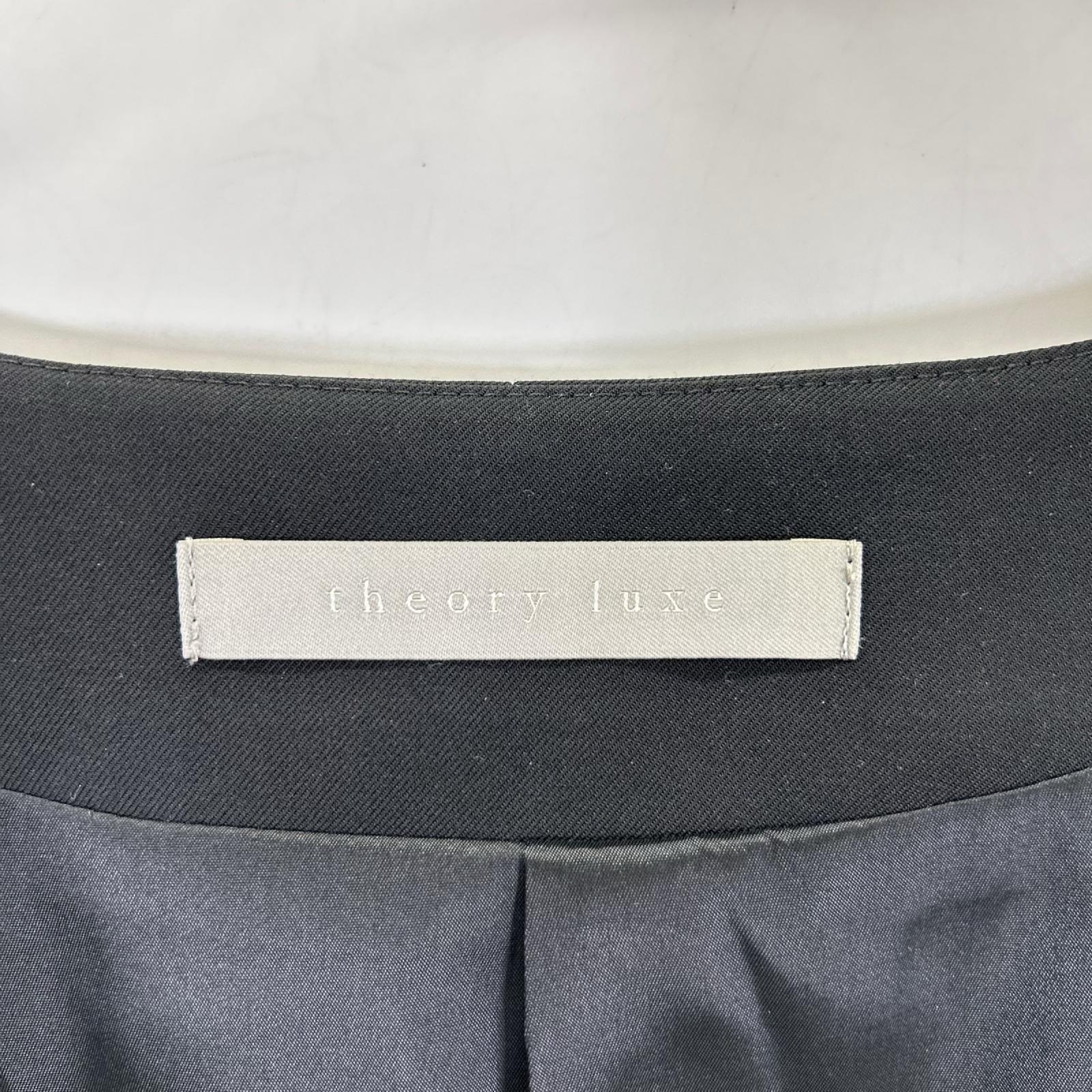 theory luxe セオリーリュクス 24SS ブラック SYCAMORE2 DEEBI ベスト ベスト