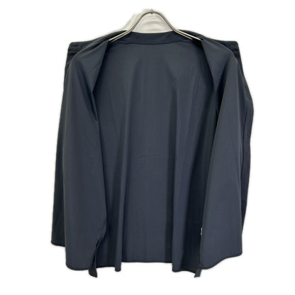 MACKINTOSH LONDON マッキントッシュロンドン G7M29-745-28 ネイビーグレー ナイロン混 トリコットストレッチブラウス トップス