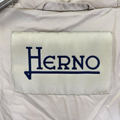 HERNO ヘルノ PI002099D ベージュ ダイヤモンドキルト フーディダウンコート コート