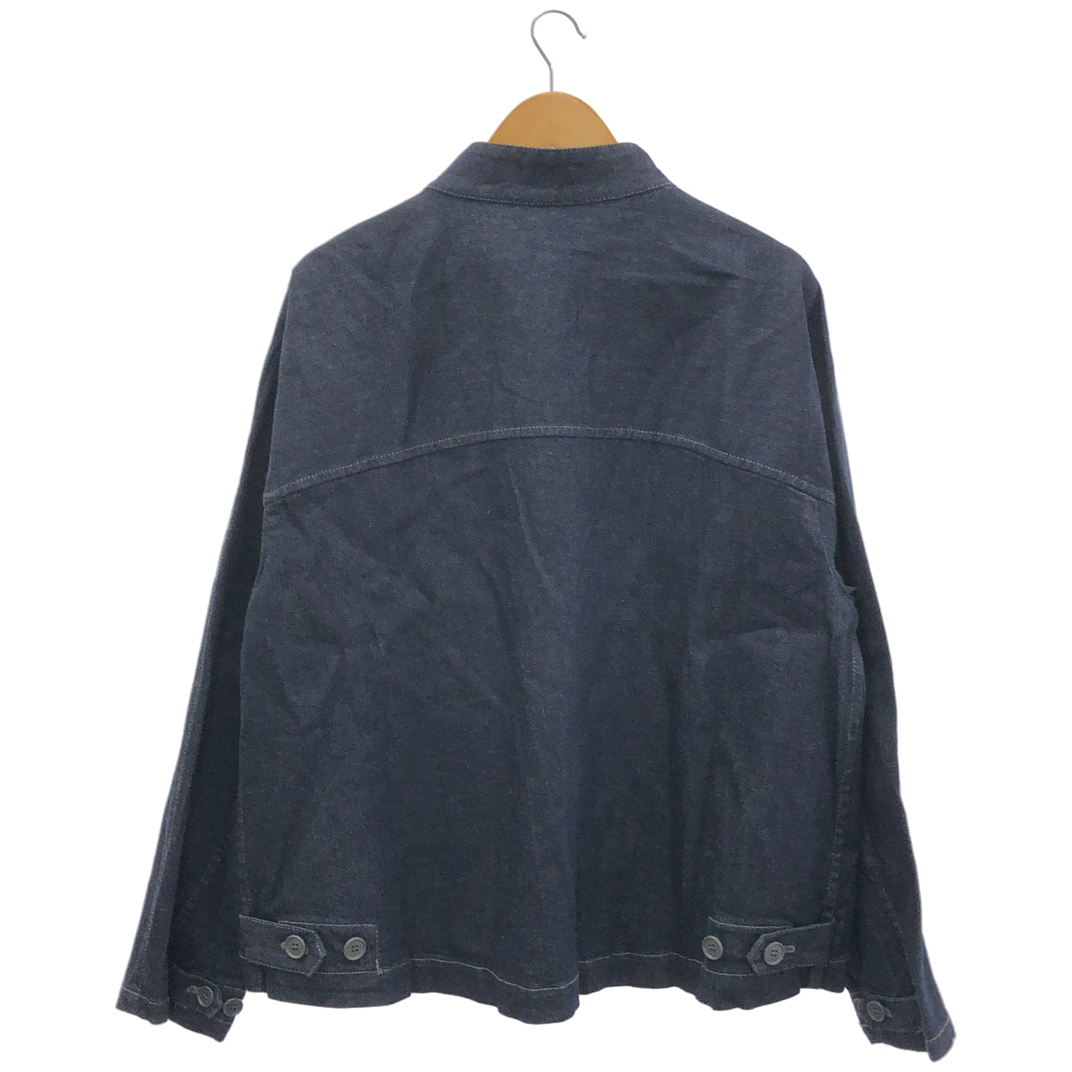 Plantation プランテーション 26SS インディゴ BIZENコットンストレッチデニムジャケット トップス