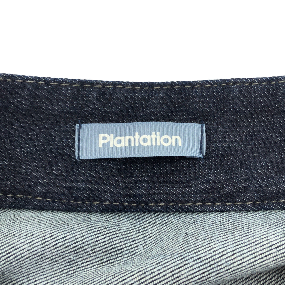 Plantation プランテーション 26SS インディゴ BIZENコットンストレッチデニムジャケット トップス