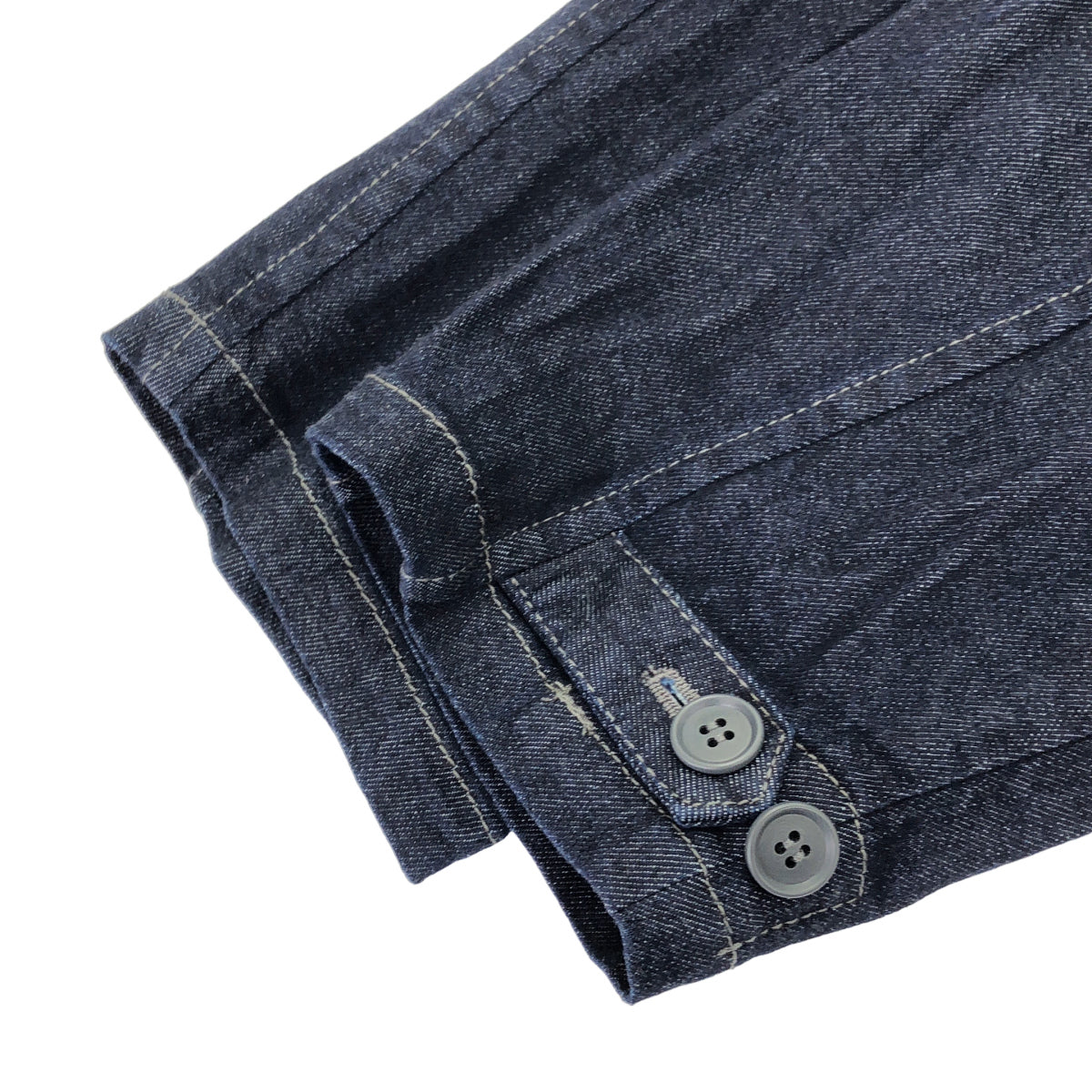 Plantation プランテーション 26SS インディゴ BIZENコットンストレッチデニムジャケット トップス