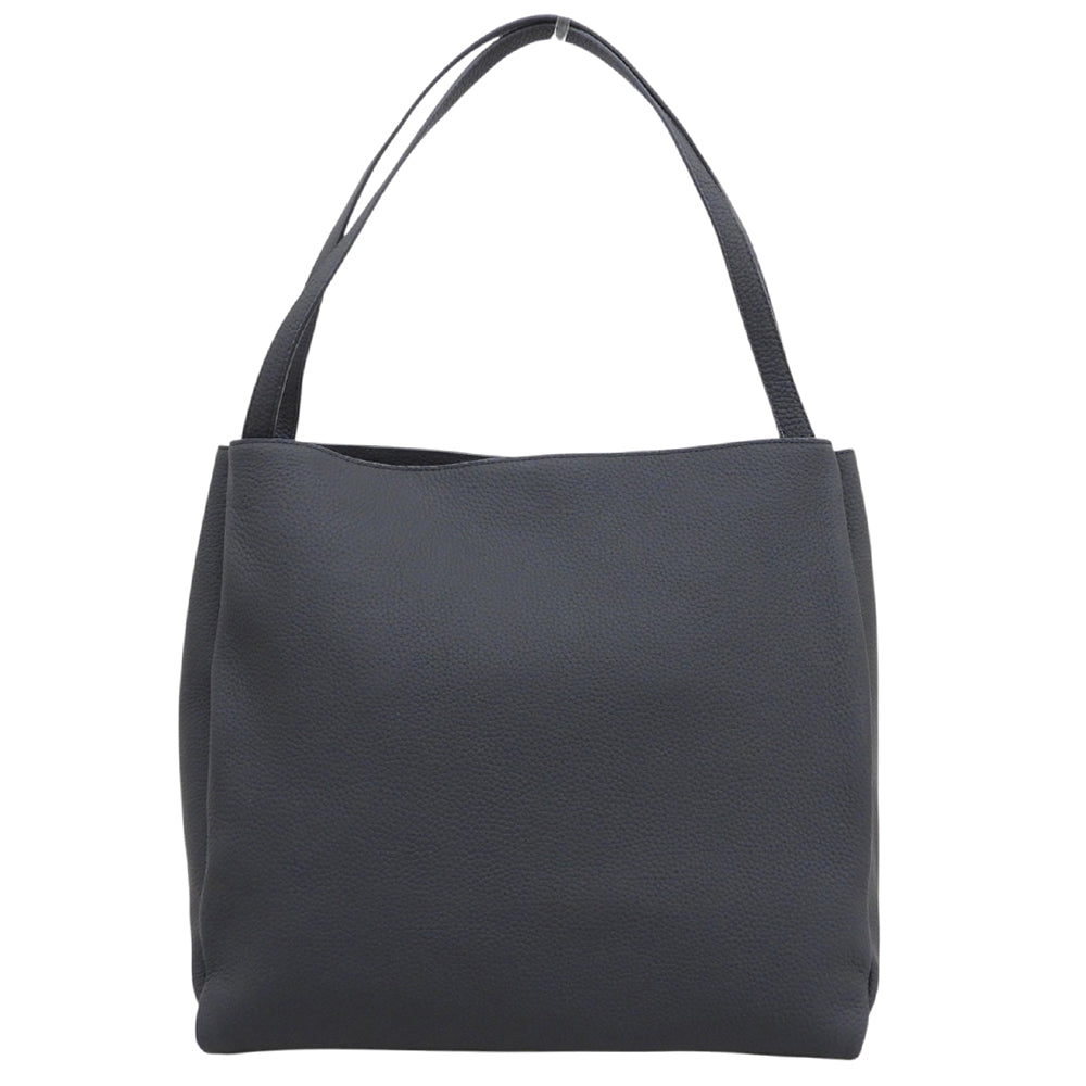 TUMI トゥミ 美品 シュリンクレザー サイドアコーディオン トートバッグ メンズ 黒 ブラック 734516D トートバッグ