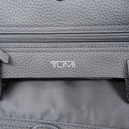 TUMI トゥミ 美品 シュリンクレザー サイドアコーディオン トートバッグ メンズ 黒 ブラック 734516D トートバッグ