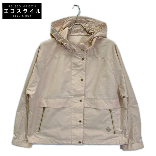 DAKS ダックス D52F331220 ピンク ロゴジャカード ショートジャケット ブルゾン ジャケット