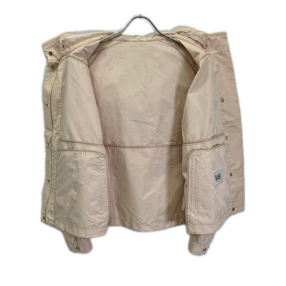 DAKS ダックス D52F331220 ピンク ロゴジャカード ショートジャケット ブルゾン ジャケット