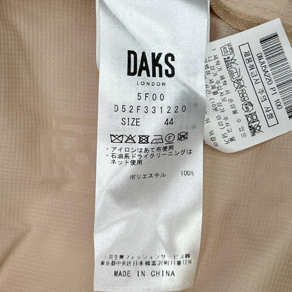 DAKS ダックス D52F331220 ピンク ロゴジャカード ショートジャケット ブルゾン ジャケット