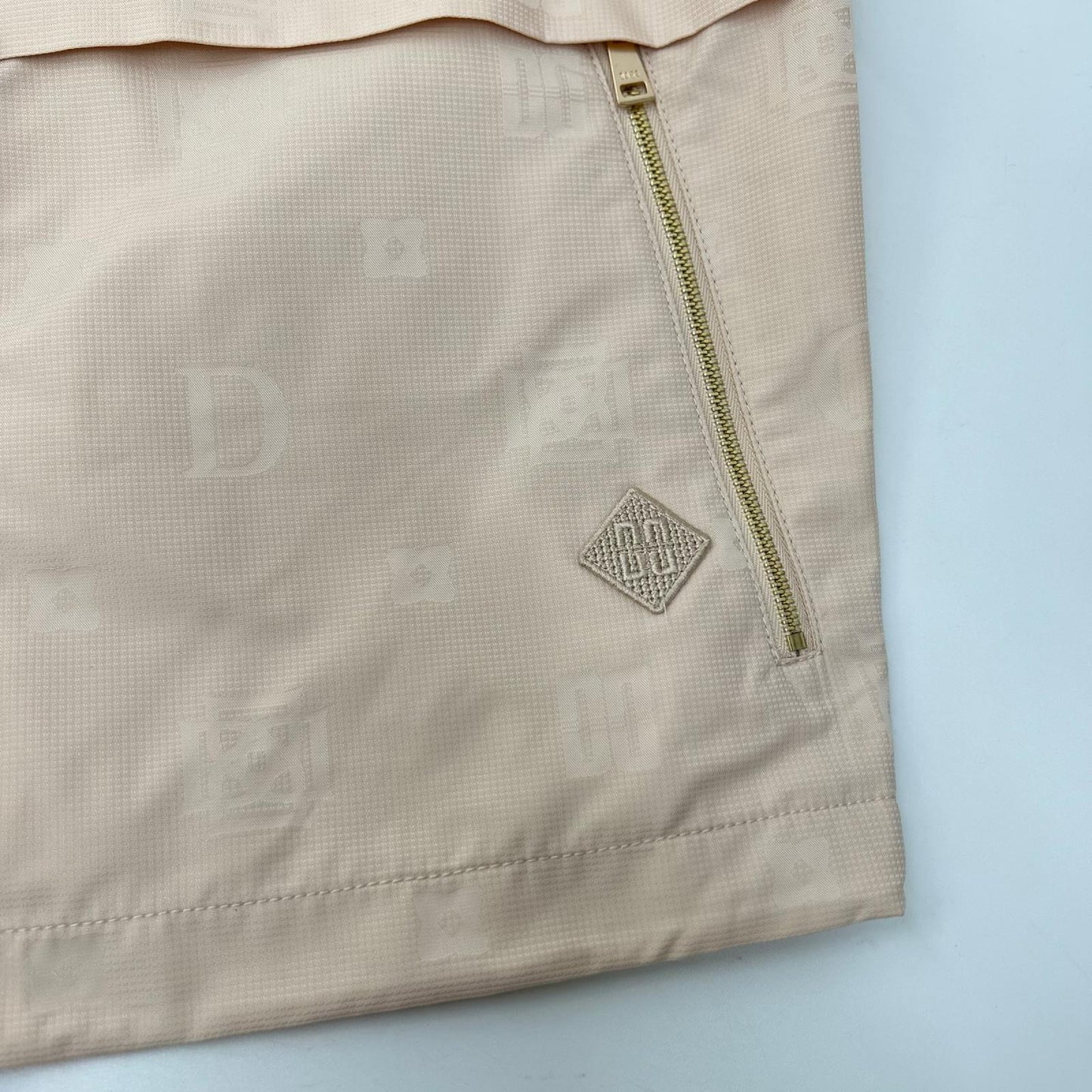 DAKS ダックス D52F331220 ピンク ロゴジャカード ショートジャケット ブルゾン ジャケット
