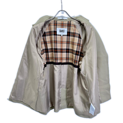 DAKS ダックス A52G321141 ベージュ ショートトレンチジャケット ジャケット