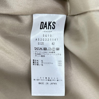 DAKS ダックス A52G321141 ベージュ ショートトレンチジャケット ジャケット