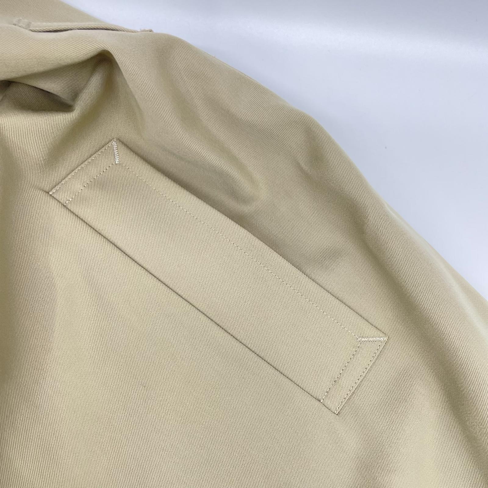 DAKS ダックス A52G311141 カーキ タータンチェックライニング ドルマンコート コート