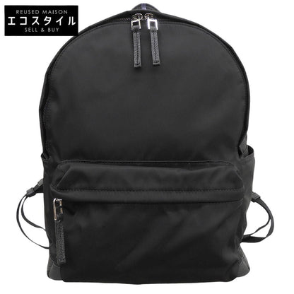 HIROFU ヒロフ 美品 RICARICA リカリカ リュック L A4サイズ リュック・デイパック レディース ナイロン×レザー ブラック P25-39612 リュック バックパック