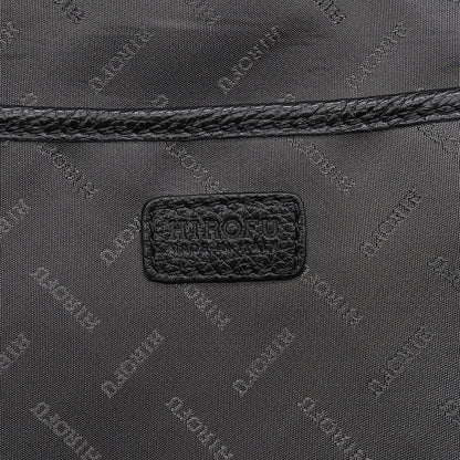 HIROFU ヒロフ 美品 RICARICA リカリカ リュック L A4サイズ リュック・デイパック レディース ナイロン×レザー ブラック P25-39612 リュック バックパック