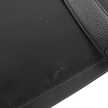 HIROFU ヒロフ 美品 RICARICA リカリカ リュック L A4サイズ リュック・デイパック レディース ナイロン×レザー ブラック P25-39612 リュック バックパック