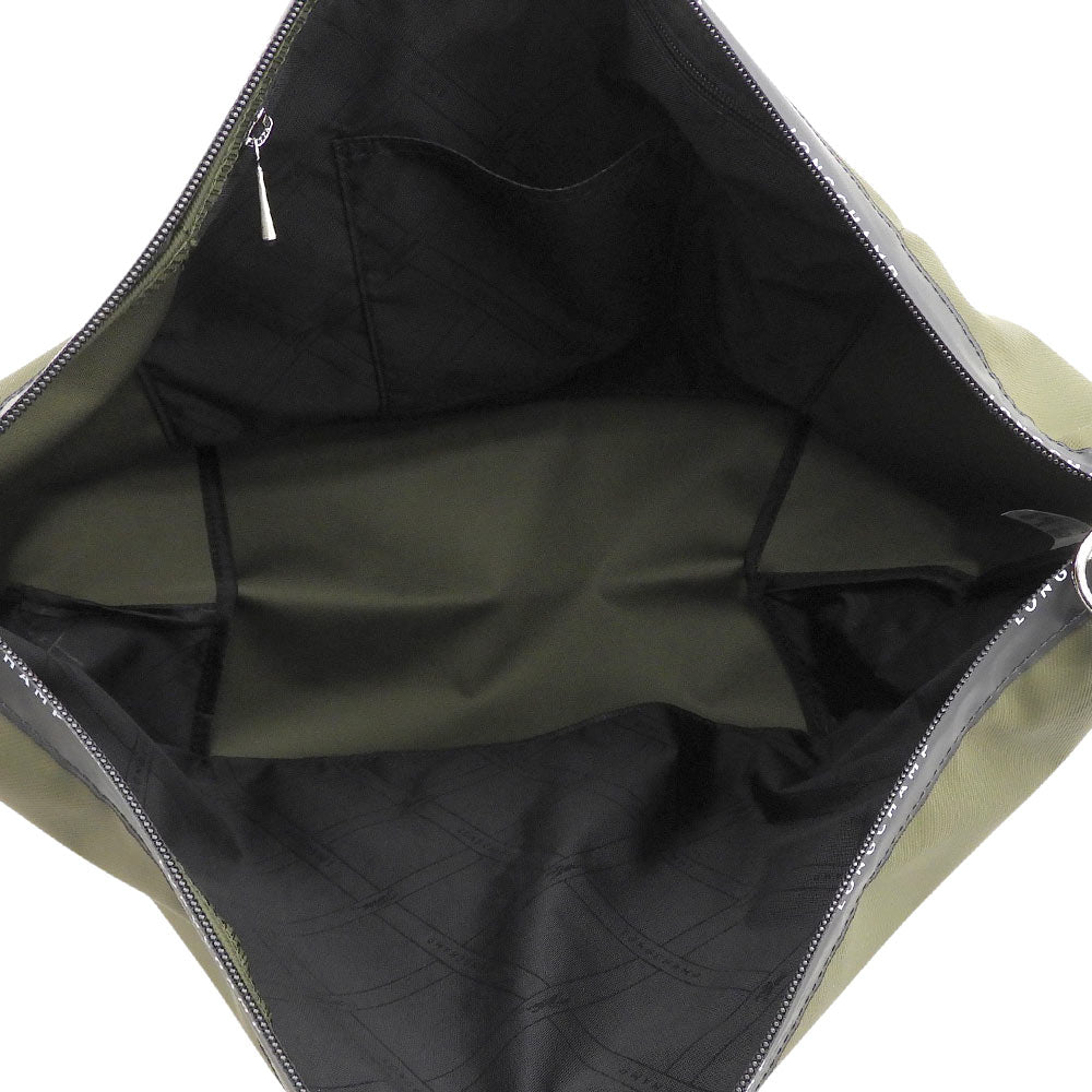 Longchamp ロンシャン 美品 ル プリアージュ エナジー クロスボディバッグ ショルダーバッグ M レディース カーキ ショルダーバッグ