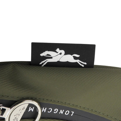 Longchamp ロンシャン 美品 ル プリアージュ エナジー クロスボディバッグ ショルダーバッグ M レディース カーキ ショルダーバッグ