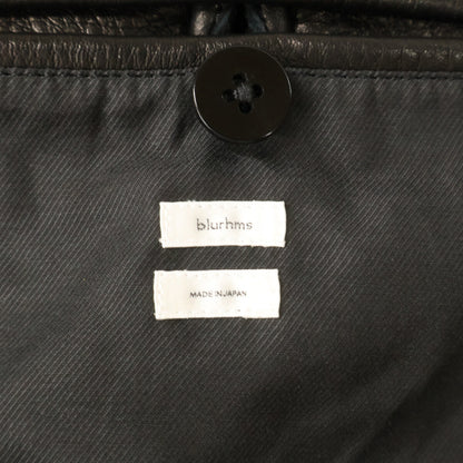 blurhms ブラームス 【新品同様/25AW】BHS25F002 Steer Leather Coverall レザー カバーオール ジャケット