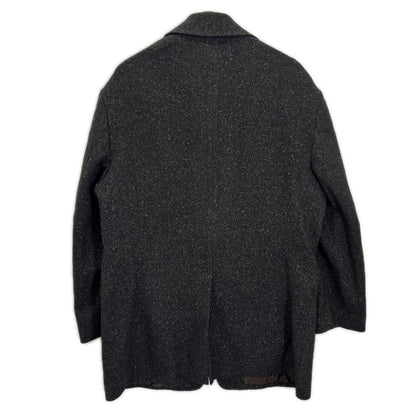 EL エル 25AW ブラウン ウール×シルク ヘリンボーン 2Bテーラードジャケット ジャケット