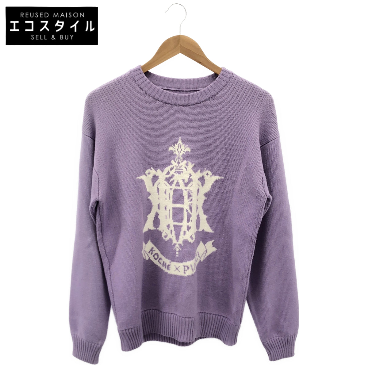 KOCHE コシェ 【×PUCCI】15773438914 パープル EP/17 KOCHE*PUCCI SWT クルーネックニット トップス