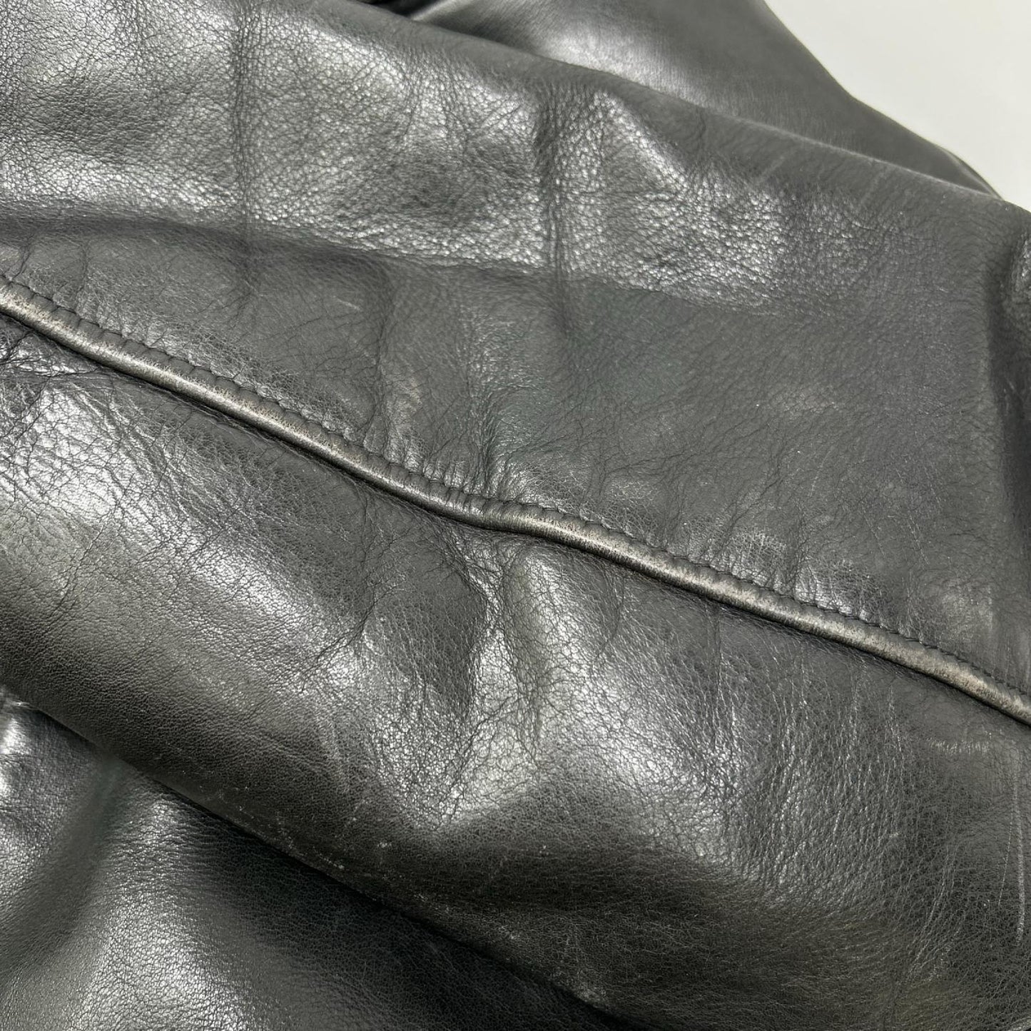 schott ショット ブラック レザー 641 ボアライナー付き シングルライダース ジャケット ジャケット