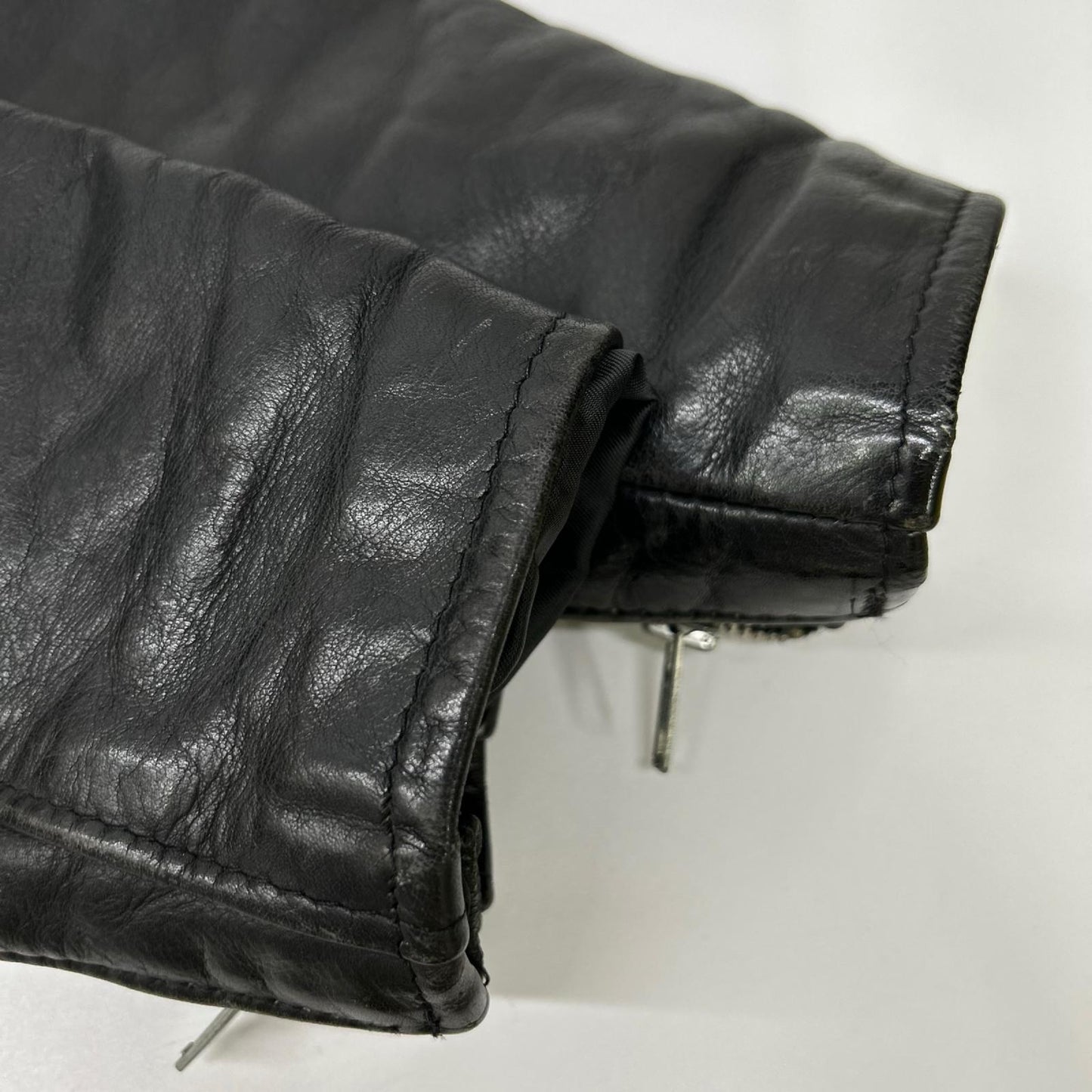 schott ショット ブラック レザー 641 ボアライナー付き シングルライダース ジャケット ジャケット