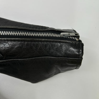 schott ショット ブラック レザー 641 ボアライナー付き シングルライダース ジャケット ジャケット
