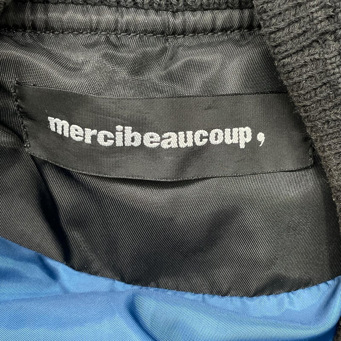 mercibeaucoup メルシーボークー MB83FC856 ブラック MA-1 ブルゾン フライトジャケット ジャケット