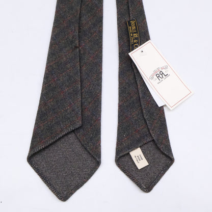 RRL ダブルアールエル 【新品同様】MNRRNKW39O20157 イタリア製 チェック柄 カシミヤ混ウール ネクタイ