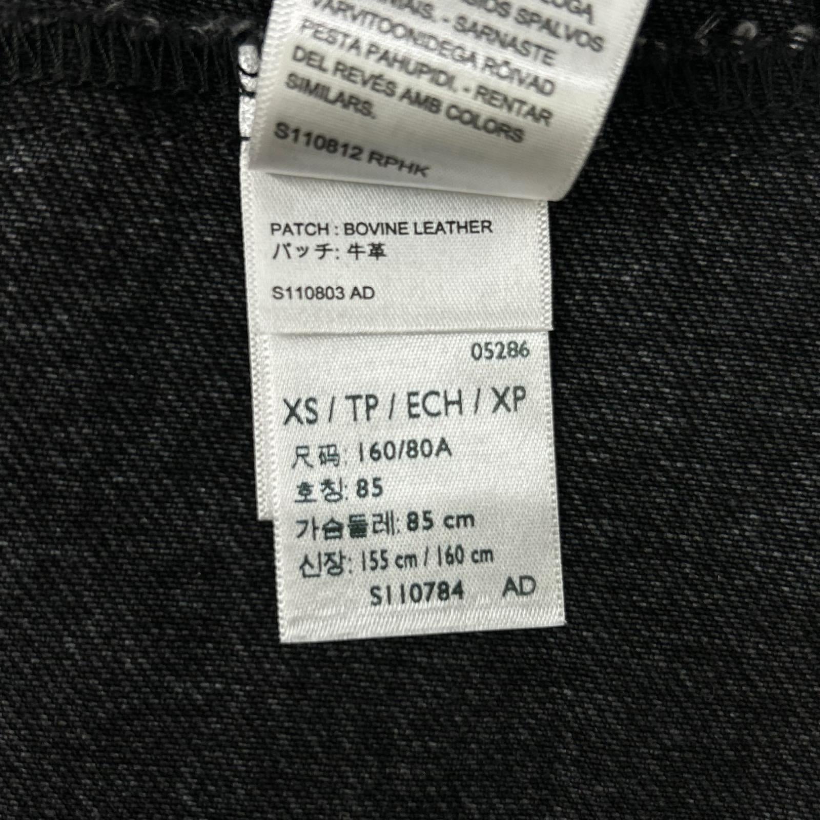 LEVI'S リーバイス EDIFICE別注 26-011-310-0009 ブラック コットン×カウレザー 2nd Type トラッカー ジャケット ジャケット