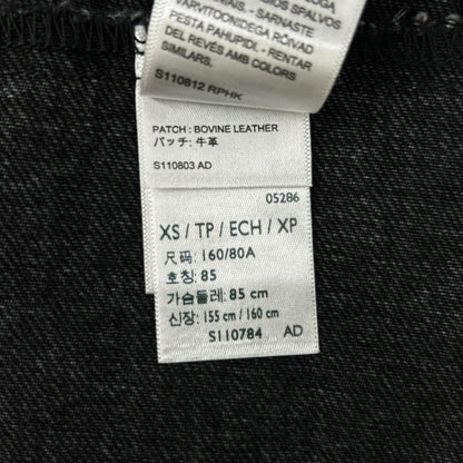 LEVI'S リーバイス EDIFICE別注 26-011-310-0009 ブラック コットン×カウレザー 2nd Type トラッカー ジャケット ジャケット