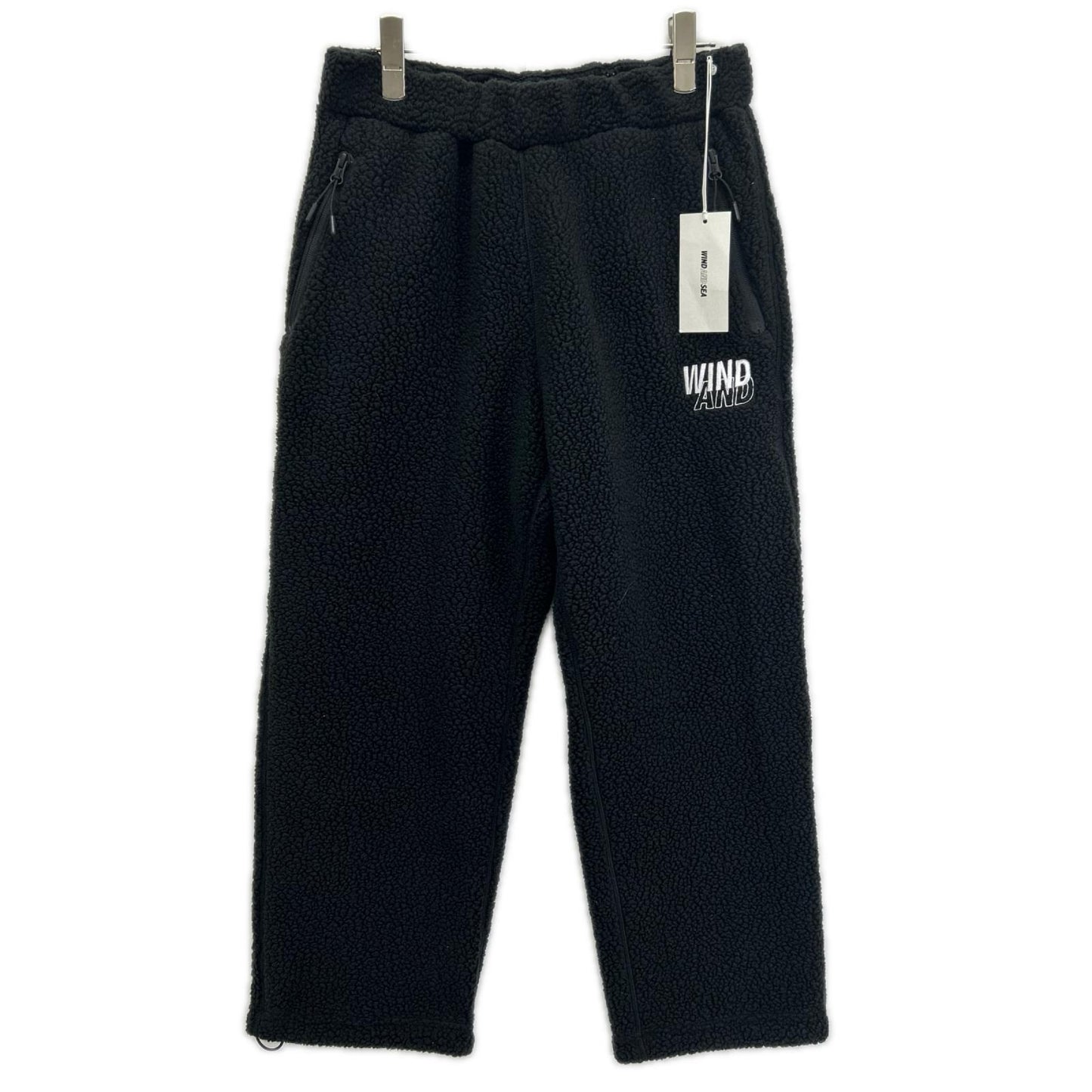 WIND AND SEA ウィンダンシ― WDS-C-PRT-26-Q2-PT-01 ブラック POLARTEC Thermal Boa Fleece Pants ボトムス