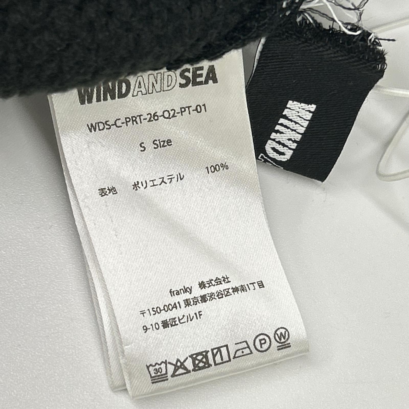 WIND AND SEA ウィンダンシ― WDS-C-PRT-26-Q2-PT-01 ブラック POLARTEC Thermal Boa Fleece Pants ボトムス