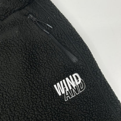 WIND AND SEA ウィンダンシ― WDS-C-PRT-26-Q2-PT-01 ブラック POLARTEC Thermal Boa Fleece Pants ボトムス