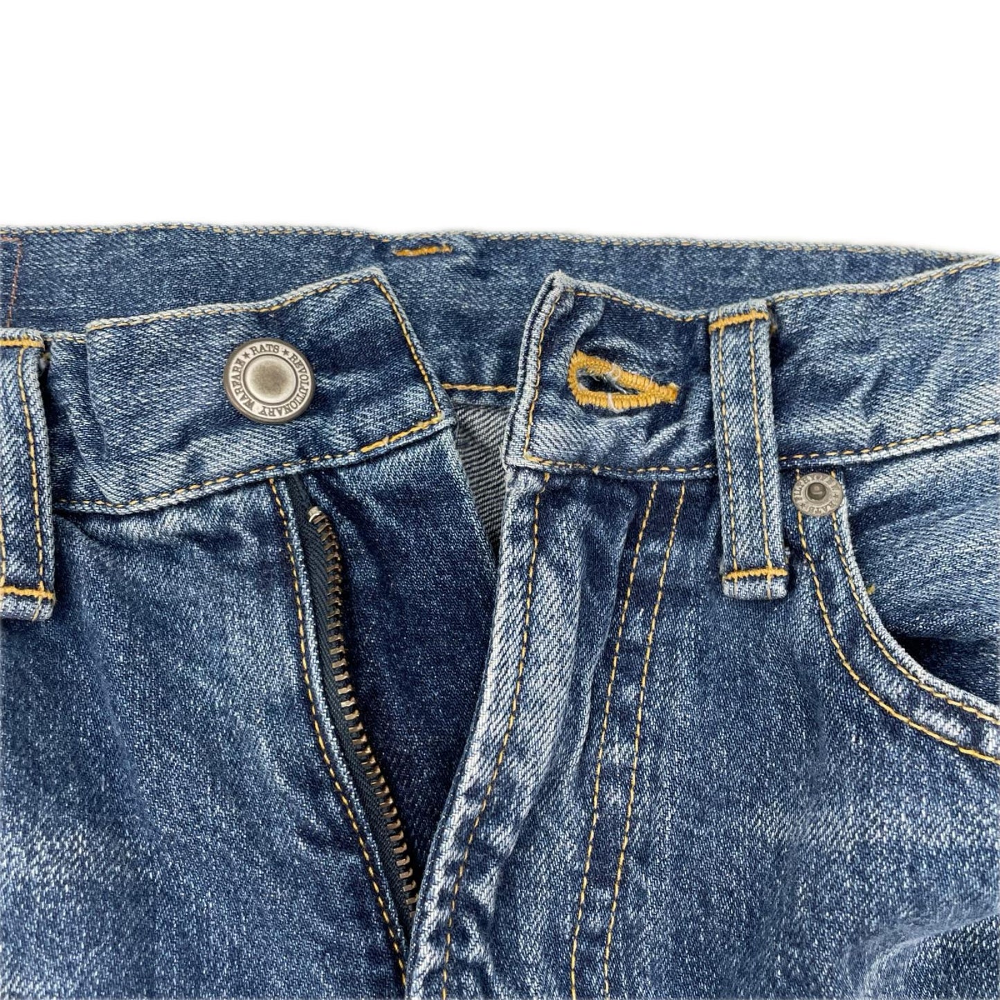 RATS ラッツ 26SS 26'RD-0211 インディゴ コットン 11oz VINTAGE WASH DENIM PANTS ボトムス