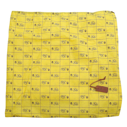Felisi フェリージ 美品 スリム ブリーフケース ビジネスバッグ メンズ ナイロン×レザー カーキ×ブラウン 1752 ビジネスバッグ ブリーフケース