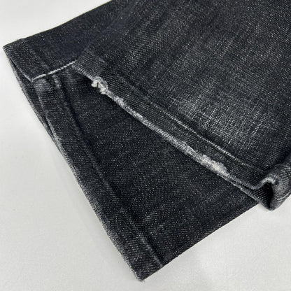 DSQUARED2 ディースクエアード S74LB1617 S30357 25年 ブラック SKATER JEAN/スケータージーンズ フェードブラックウォッシュスキニースリムテーパードデニム ボトムス