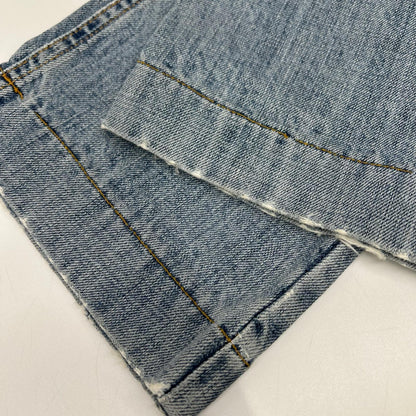 DOLCE&GABBANA ドルチェアンドガッバーナ TDP61/8534 ライトインディゴ ダメージ加工 スキニーデニムパンツ ボトムス