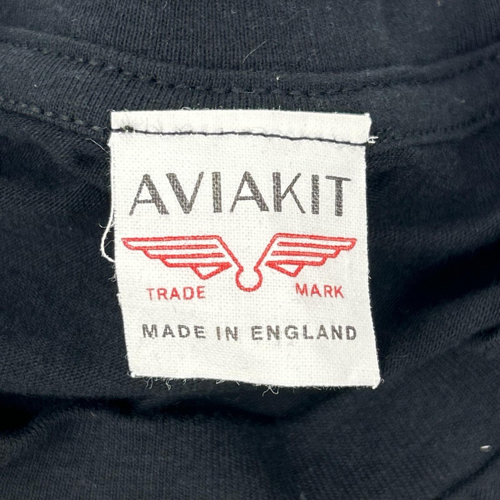 Lewis Leathers ルイスレザー ブラック イングランド製 ラウンドパッチ ロゴプリントTシャツ トップス