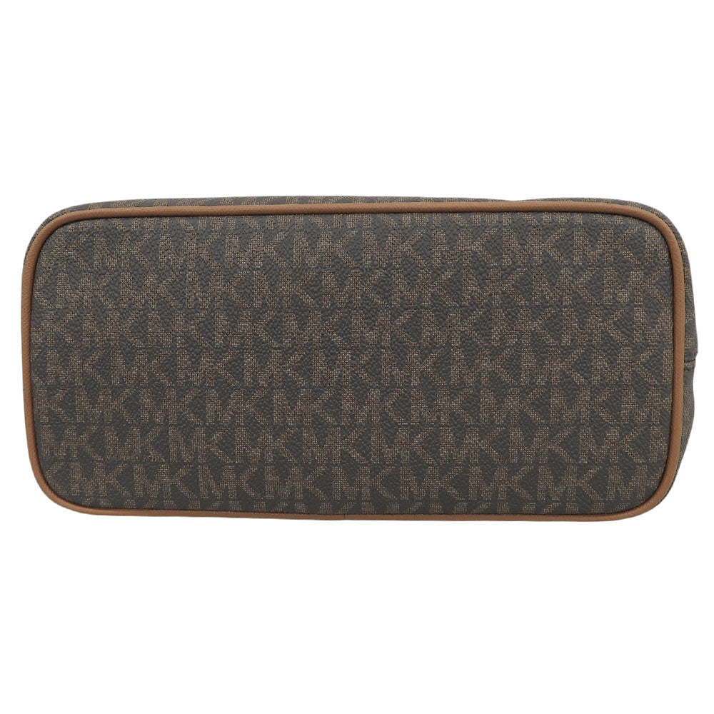 MICHAEL KORS マイケルコース 美品 シグネチャー 2WAY ショルダーバッグ ハンドバッグ レディース ブラウン 35T9GTVT0B ハンドバッグ