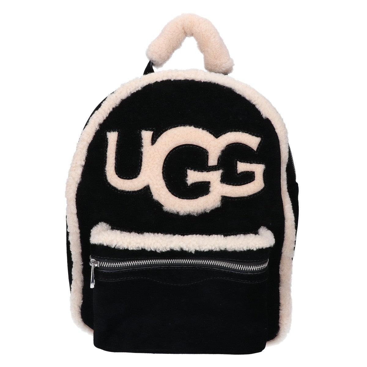 UGG アグ 【美品】1093568 DANNIE BACKPACK SHEEPSKIN ロゴデザイン シープスキン バックパック リュック バックパック