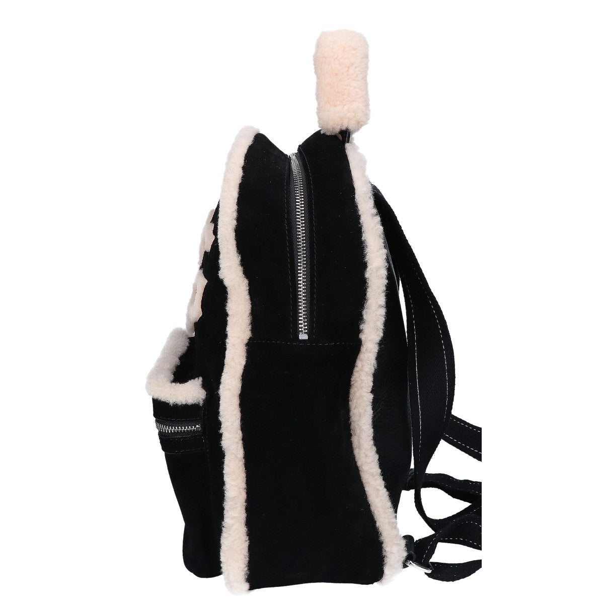 UGG アグ 【美品】1093568 DANNIE BACKPACK SHEEPSKIN ロゴデザイン シープスキン バックパック リュック バックパック