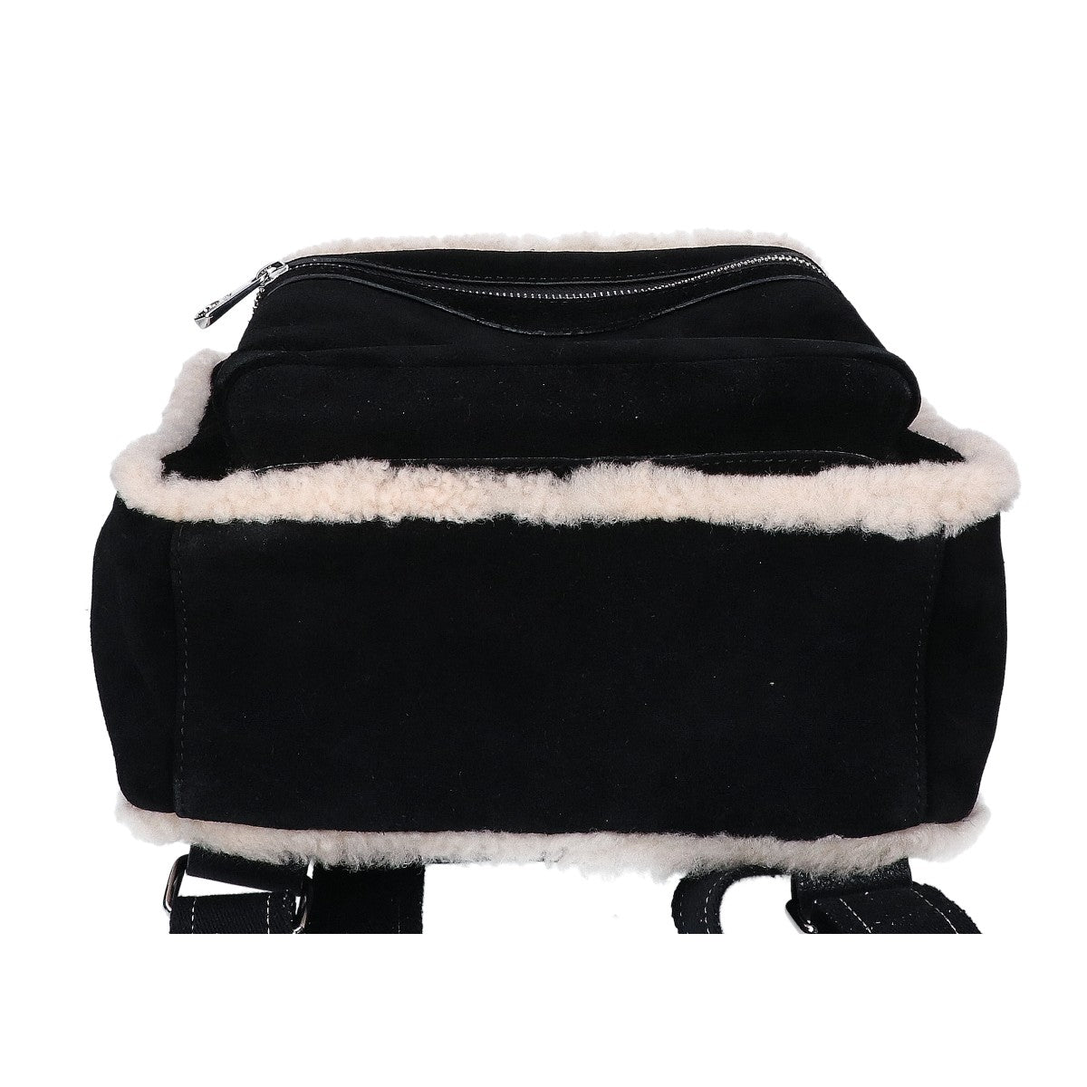 UGG アグ 【美品】1093568 DANNIE BACKPACK SHEEPSKIN ロゴデザイン シープスキン バックパック リュック バックパック
