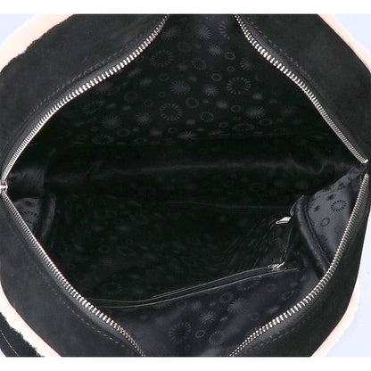 UGG アグ 【美品】1093568 DANNIE BACKPACK SHEEPSKIN ロゴデザイン シープスキン バックパック リュック バックパック