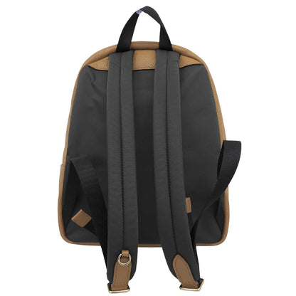 COACH コーチ 美品 リファインド ペプルドレザー メタルロゴ バックパック リュック・デイパック ブラウン × ゴールド金具 F30550 リュック バックパック