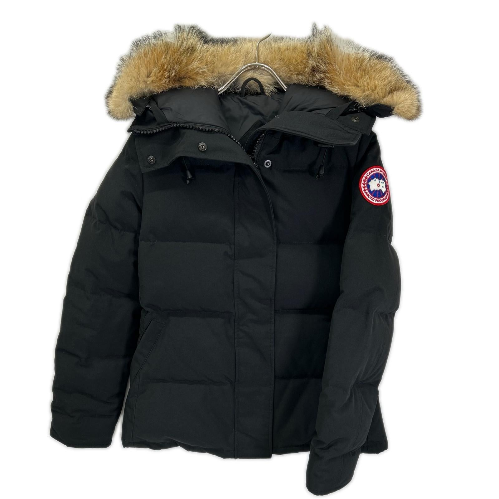 CANADA GOOSE カナダグース 2604JL ブラック コヨーテファー PORTLAND PARKA/ポートランドパーカ フーデッドダウンコート ジャケット